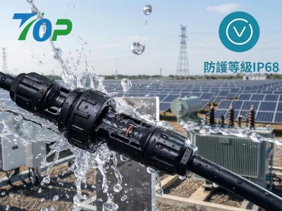 IP68防水性能を備えた1500V太陽光コネクタ（発電所向け多重防水設計）