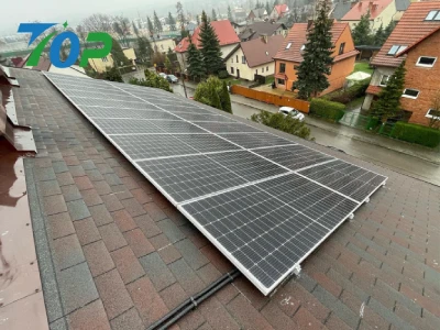 アスファルトシングル屋根用ソーラー架台|平板金具+レールタイプ アスファルトシングル屋根用ソーラー架台 簡単施工 レール方式