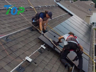 アスファルトシングル屋根用ソーラー架台|平板金具+レールタイプ アスファルトシングル屋根用太陽光架台 下地固定構造 耐風設計