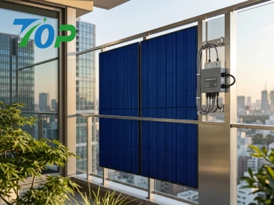 800W バルコニー用家庭用太陽光発電キット|オールインワンDIYソーラーセット 住宅向けバルコニー太陽光発電キットの簡単施工・屋根工事不要