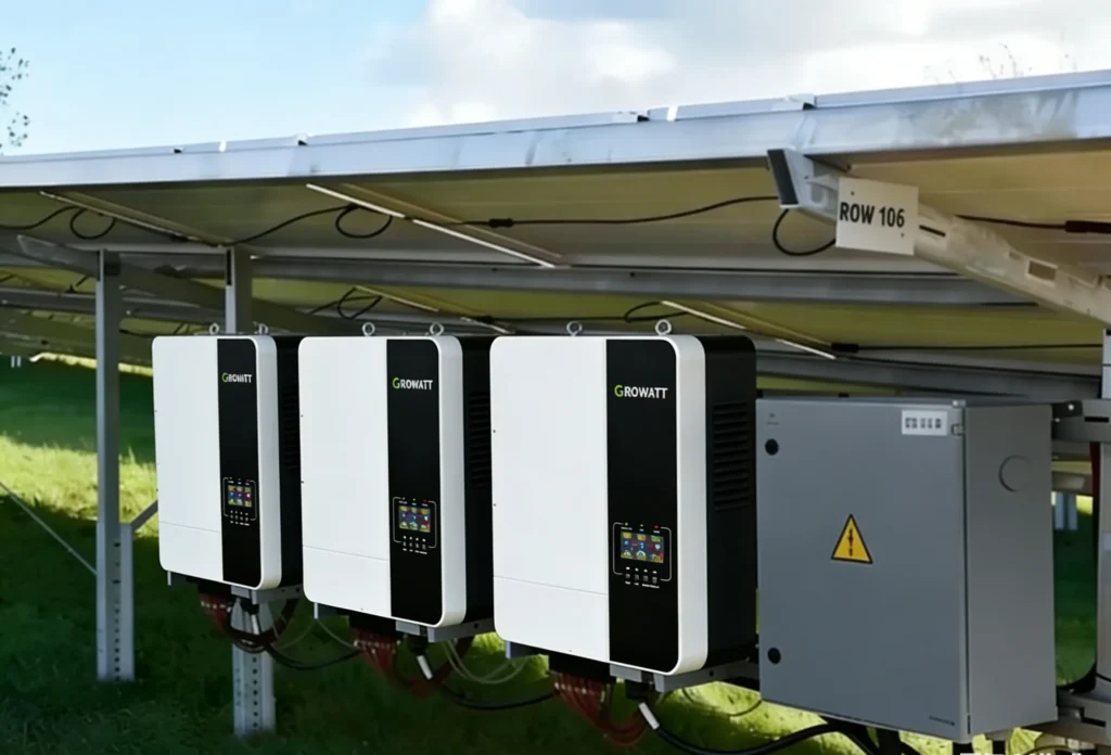 WiFi遠隔監視対応オフグリッド蓄電インバーターと蓄電池互換イメージ