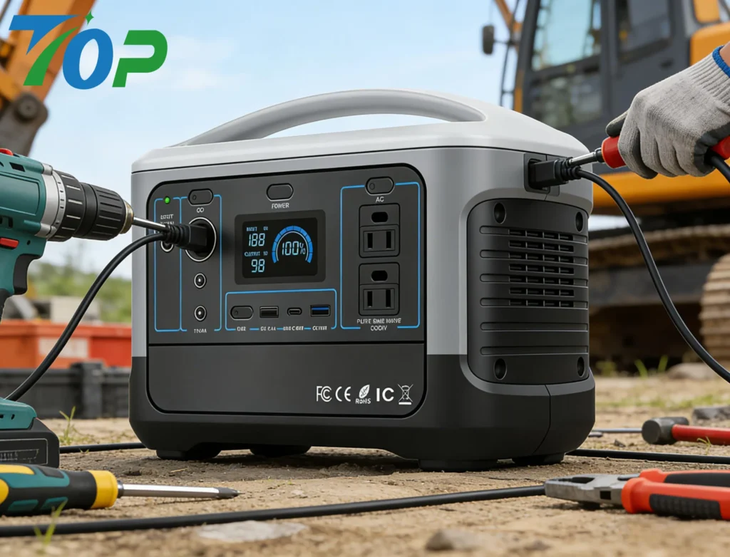 ポータブル電源 600W ソーラー充電対応 - AC、USB-A、USB-C、DC複数ポート搭載で同時充電可能