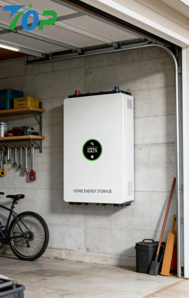 太陽光発電と連携する家庭用蓄電池システム構成図