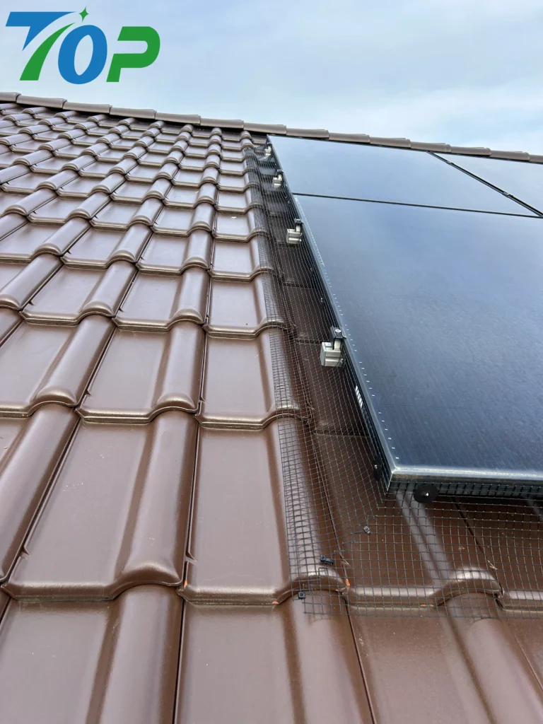 太陽光パネル防鳥ネット 精密メッシュ構造 通気性確保