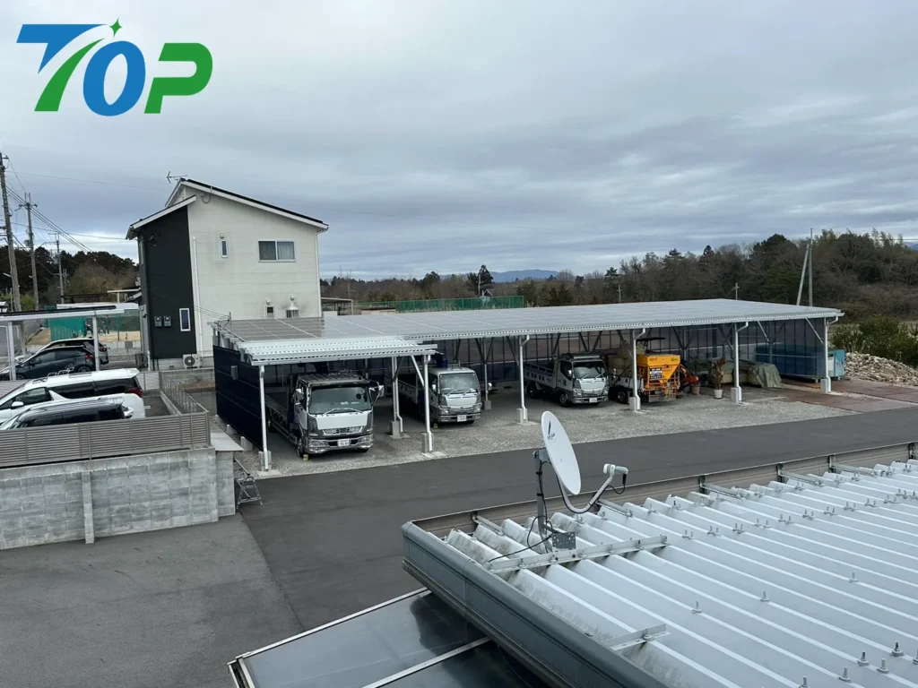 産業用ソーラーカーポート 産業用ソーラーカーポート