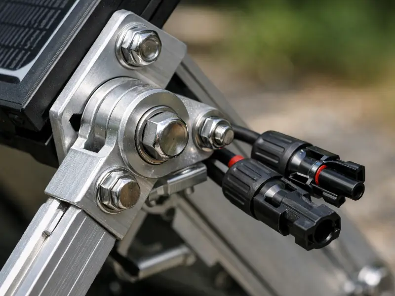 ソーラー架台システムのハードウェア詳細