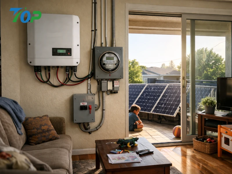 Balcony Solar System in Residential Urban Buildings