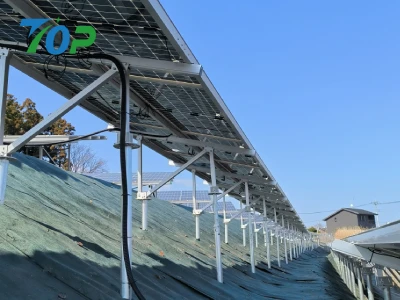 太陽光発電用標準型スクリュー杭｜溶融亜鉛メッキHDG仕様の基礎杭